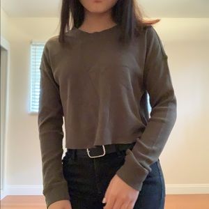 Olive sweater